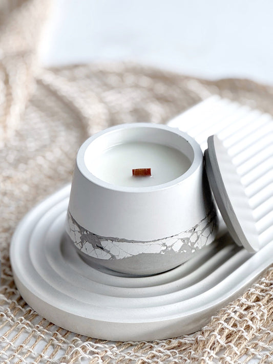 Guía práctica de craquelado para macetas de concreto