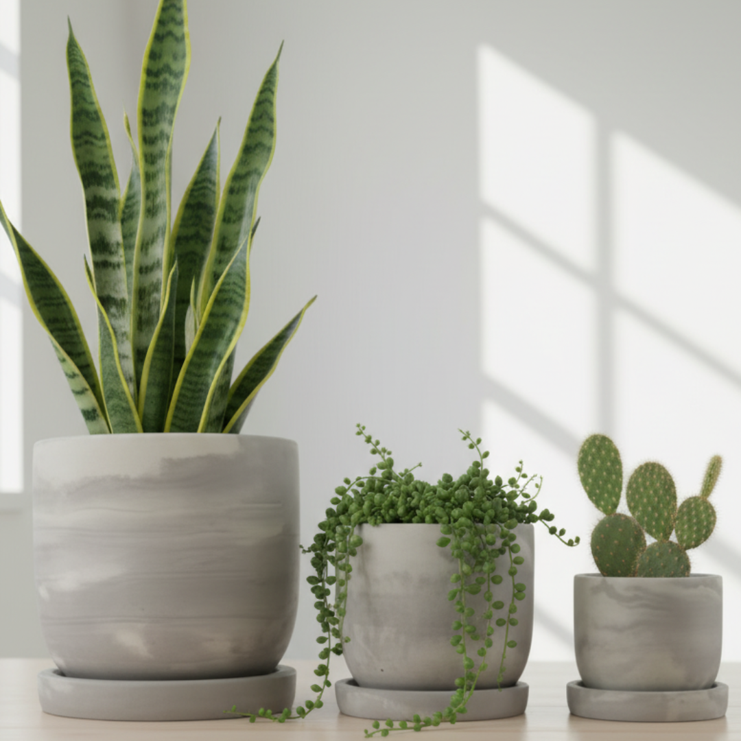 3pc Tulip Marmoleada