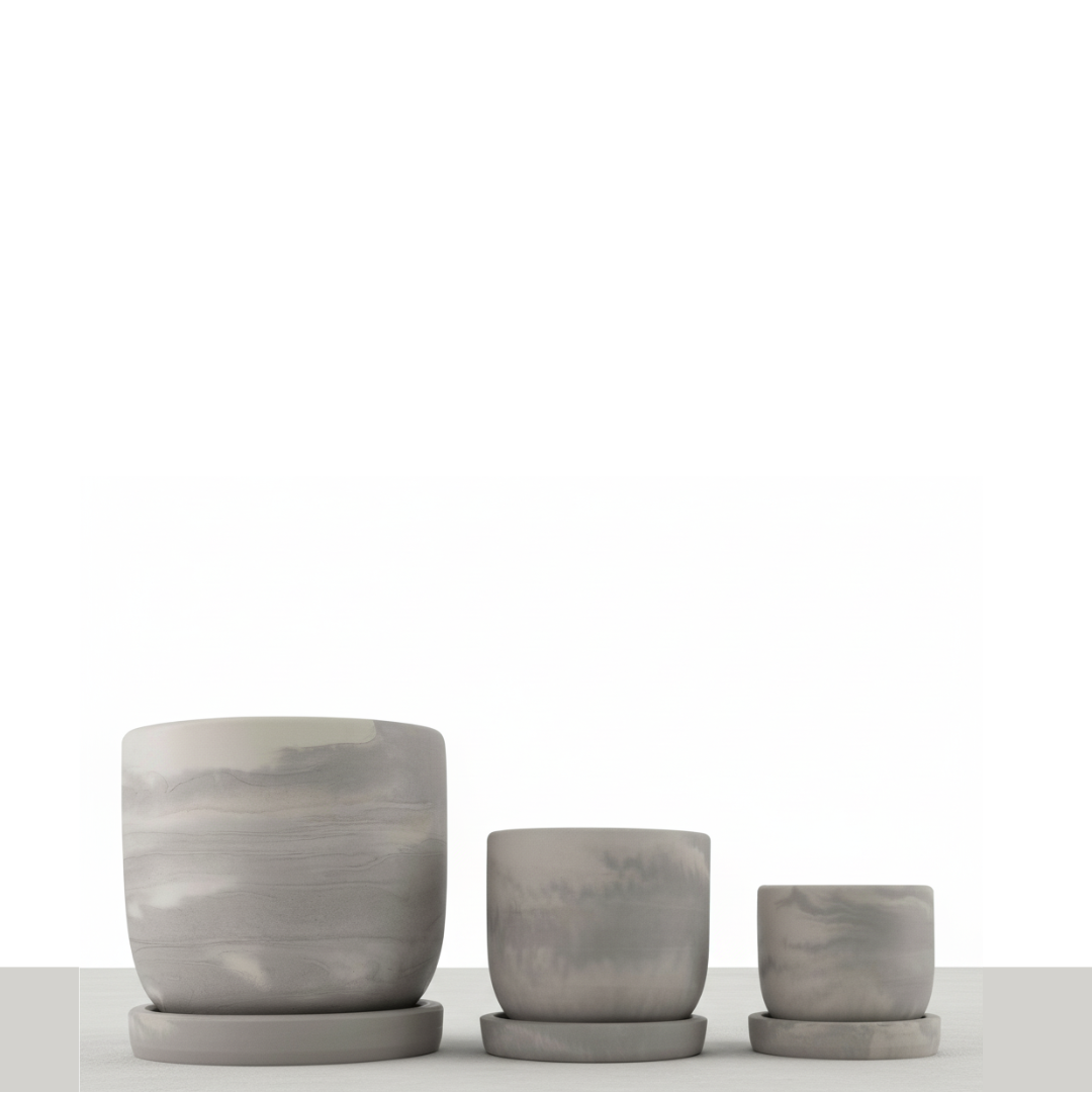 3pc Tulip Marmoleada