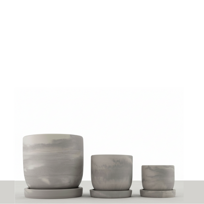 3pc Tulip Marmoleada