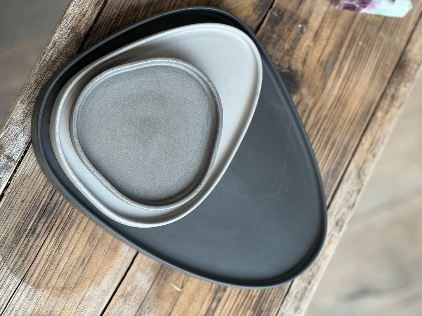 Set de charolas Tiffany