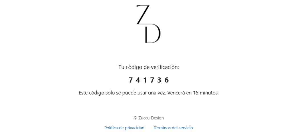 Recibe el codigo en tu correo4
