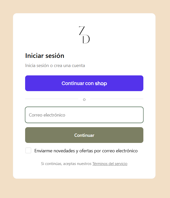 Introduce el codigo en la pagina5